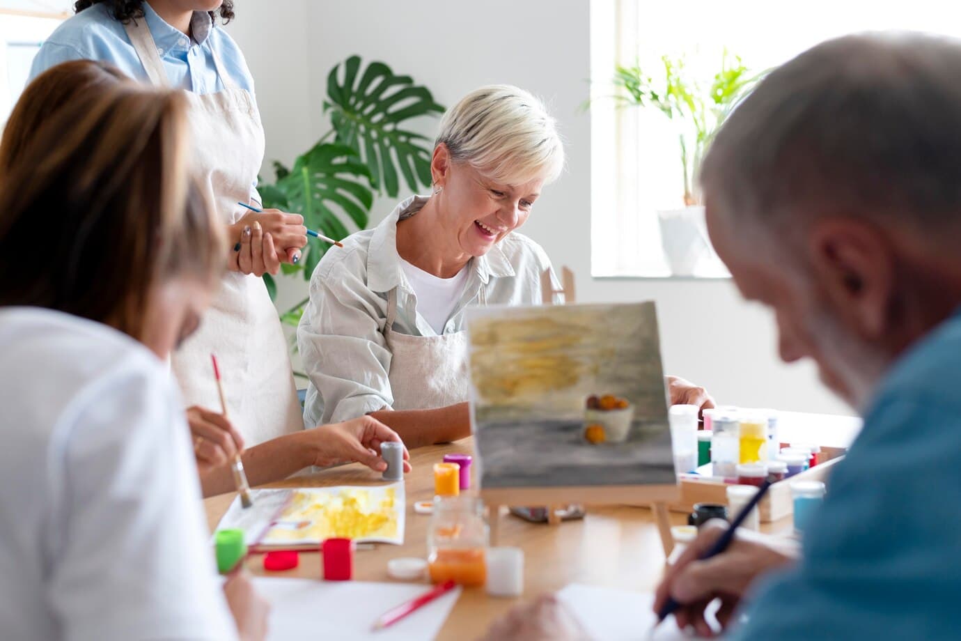 How Art Therapy Can Enhance Cognitive Function in Dementia Patients
